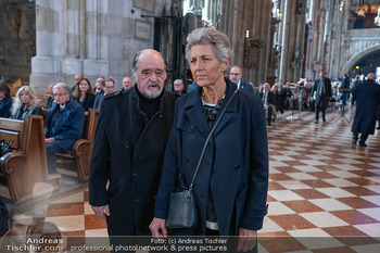 Trauerzeremonie Harald Serafin - Stephansdom, Wien - Mi 08.10.2025 - Kurt RYDL, Angelika HOLENDER89