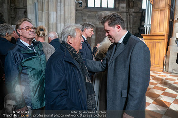 Trauerzeremonie Harald Serafin - Stephansdom, Wien - Mi 08.10.2025 - Gerhard ERNST, Daniel SERAFIN95
