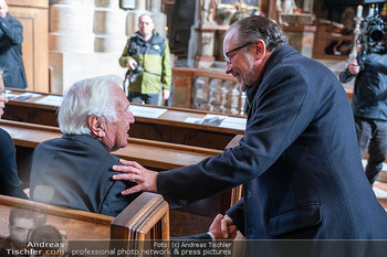 Trauerzeremonie Harald Serafin - Stephansdom, Wien - Mi 08.10.2025 - Ioan HOLENDER, Alexander SCHALLENBERG129