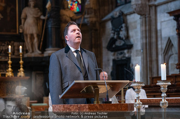 Trauerzeremonie Harald Serafin - Stephansdom, Wien - Mi 08.10.2025 - Daniel SERAFIN151