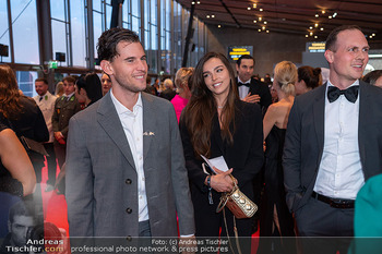 Lotterien Sporthilfe Gala - Stadthalle, Wien - Mi 08.10.2025 - Dominic (Dominik) THIEM, Freundin Lili Lilli PAUL RONCALLI64