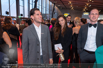 Lotterien Sporthilfe Gala - Stadthalle, Wien - Mi 08.10.2025 - Dominic (Dominik) THIEM, Freundin Lili Lilli PAUL RONCALLI65