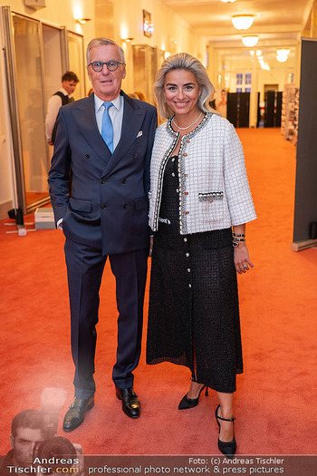 GW Cosmetics Charity Gala - Wiener Konzerthaus, Wien - Mi 15.10.2025 - Amra und Rainer DEISENHAMMER8