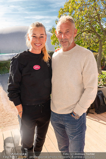 Rado Promis gegen Profis Tennis - Colo - So 19.10.2025 - Barbara SCHETT, Thomas MUSTER1
