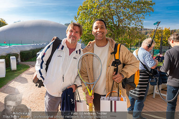 Rado Promis gegen Profis Tennis - Colo - So 19.10.2025 - Michael MAERTENS, Cesar SAMPSON6