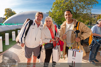 Rado Promis gegen Profis Tennis - Colo - So 19.10.2025 - Michael MAERTENS, Cesar SAMPSON, Andrea FENDRICH8