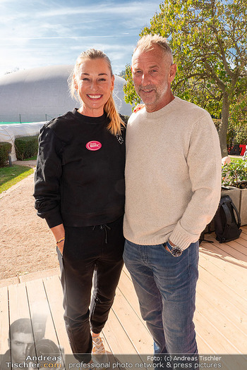 Rado Promis gegen Profis Tennis - Colo - So 19.10.2025 - Barbara SCHETT, Thomas MUSTER21