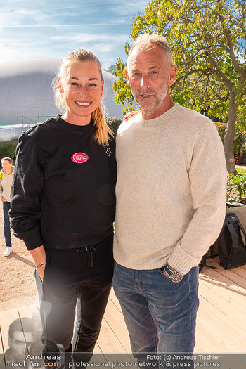 Rado Promis gegen Profis Tennis - Colo - So 19.10.2025 - Barbara SCHETT, Thomas MUSTER23