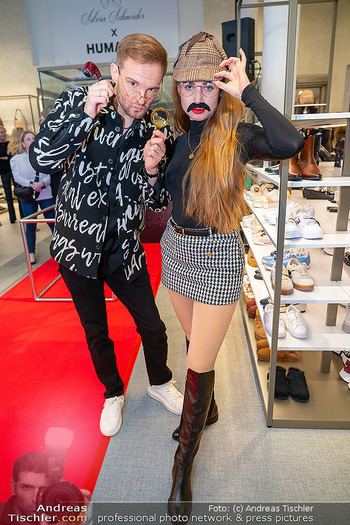 Humanic x Silvia Schneider - Humanic Flagshipstore, Wien - Mo 20.10.2025 - Anna STRIGL, Herby STANONIK54