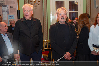 Premiere ´Der Theatermacher´ - Theater in der Josefstadt, Wien - Do 23.10.2025 - Herbert FÖTTINGER, Matthias HARTMANN32