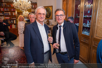 Sektempfang Birgit Sarata - Privatwohnung, Wien - Mo 27.10.2025 - Karl KOLARIK, Peter GROßMANN39