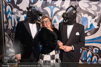 Künstlerdinner - MAK, Wien - Do 13.11.2025 - Lilli HOLLEIN mit Gästen mit Pferdemaske117