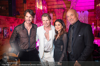 Adi Weiss 50. Geburtstag - Prater Alm, Wien - Sa 22.11.2025 - Michael LAMERANER, Adi WEISS, Viktoria und Heiner LAUTERBACH105