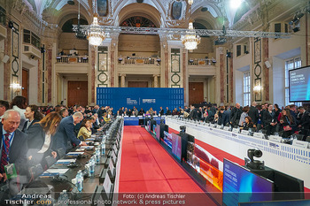OSZE Ministerrat Tag 1 - Hofburg, Wien - Do 04.12.2025 - Ãbersichtsfoto Plenarsaal Plenary Plenium Festsaal Ministerrat155