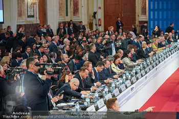OSZE Ministerrat Tag 1 - Hofburg, Wien - Do 04.12.2025 - Ãbersichtsfoto Plenarsaal Plenary Plenium Festsaal Ministerrat164