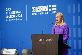 OSZE Ministerrat Tag 1 - Hofburg, Wien - Do 04.12.2025 - 254