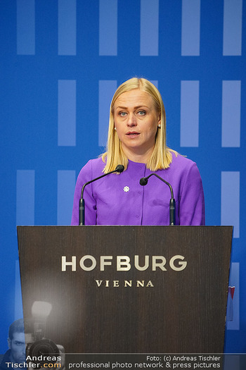 OSZE Ministerrat Tag 1 - Hofburg, Wien - Do 04.12.2025 - Elina VALTONEN258