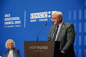 OSZE Ministerrat Tag 1 - Hofburg, Wien - Do 04.12.2025 - 273