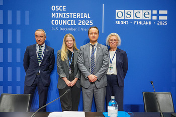 OSZE Ministerrat Tag 1 - Hofburg, Wien - Do 04.12.2025 - 304