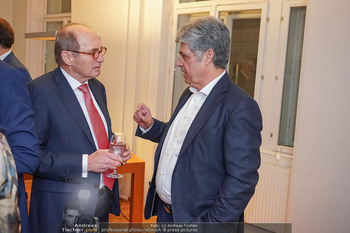 Jingle Mingle Weihnachtsempfang - Büro Gerstbauer - Di 09.12.2025 - Othmar KARAS, Wolfgang HESOUN79