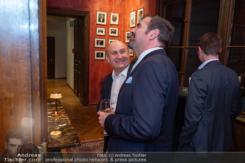 VIP Empfang Hahn Pröll - Palais Szechenyi Rahimi, Wien - Mi 10.12.2025 - Florian HAHN, Ali RAHIMI15
