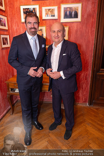 VIP Empfang Hahn Pröll - Palais Szechenyi Rahimi, Wien - Mi 10.12.2025 - Florian HAHN, Ali RAHIMI19