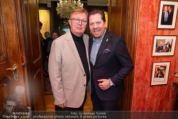 VIP Empfang Hahn Pröll - Palais Szechenyi Rahimi, Wien - Mi 10.12.2025 - Peter SCHAIDER, Daniel SERAFIN34