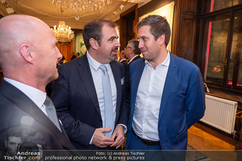 VIP Empfang Hahn Pröll - Palais Szechenyi Rahimi, Wien - Mi 10.12.2025 - Florian HAHN, Alexander PRÖLL55