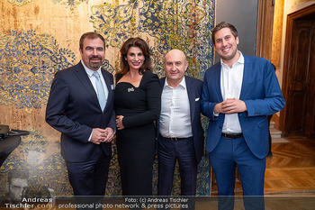 VIP Empfang Hahn Pröll - Palais Szechenyi Rahimi, Wien - Mi 10.12.2025 - Florian HAHN, Alexander PRÖLL, Ali RAHIMI57