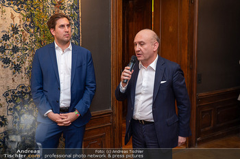 VIP Empfang Hahn Pröll - Palais Szechenyi Rahimi, Wien - Mi 10.12.2025 - Alexander PRÖLL, Ali RAHIMI70