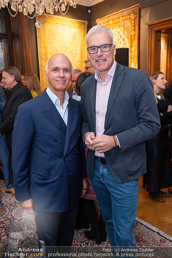 VIP Empfang Hahn Pröll - Palais Szechenyi Rahimi, Wien - Mi 10.12.2025 - Rudi KOBZA, Lotha  GLOGKL75