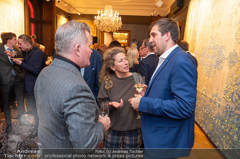 VIP Empfang Hahn Pröll - Palais Szechenyi Rahimi, Wien - Mi 10.12.2025 - Carolin PINKOS, CORNELIUS OBONYA, Alexander PRÖLL88