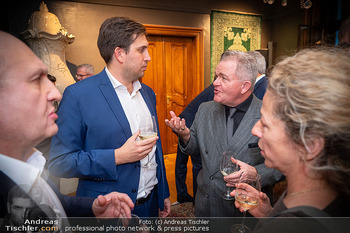 VIP Empfang Hahn Pröll - Palais Szechenyi Rahimi, Wien - Mi 10.12.2025 - Carolin PINKOS, CORNELIUS OBONYA, Alexander PRÖLL90