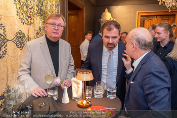 VIP Empfang Hahn Pröll - Palais Szechenyi Rahimi, Wien - Mi 10.12.2025 - Peter SCHAIDER, Florian HAHN, Ali RAHIMI94