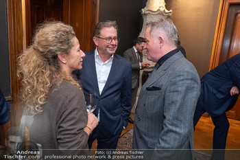 VIP Empfang Hahn Pröll - Palais Szechenyi Rahimi, Wien - Mi 10.12.2025 - Alexander WRABETZ, Carolin PIENKOS, Cornelius OBONYA100