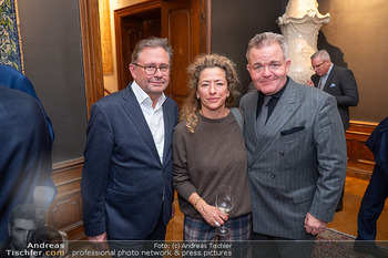 VIP Empfang Hahn Pröll - Palais Szechenyi Rahimi, Wien - Mi 10.12.2025 - Alexander WRABETZ, Carolin PIENKOS, Cornelius OBONYA101