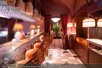 VIP Opening - Le Fou, Wien - Fr 12.12.2025 - Le Fou innen, Einrichtung, leer, Bar, Lounge, Ausstattung, Archi7