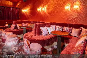 VIP Opening - Le Fou, Wien - Fr 12.12.2025 - Le Fou innen, Einrichtung, leer, Bar, Lounge, Ausstattung, Archi10