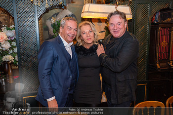 Künstler Neujahrsempfang - Marchfelderhof - Mi 07.01.2026 - Heinz HANNER mit Mina, Robert LETZ5