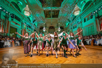 Steirerball - Hofburg, Wien - Fr 09.01.2026 - Ball Eröffnung, Tanzformation, Debütanten, Übersichtsfoto Fes2