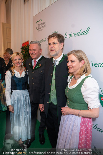 Steirerball - Hofburg, Wien - Fr 09.01.2026 - Beate MEINL-REISINGER, Mario und Sabrina KUNASEK, Andreas ZAKOST60