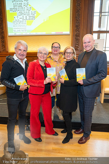 Festspiele Reichenau Programmpräsentation - Palais Niederösterreich, Wien - Mo 12.01.2026 - 90