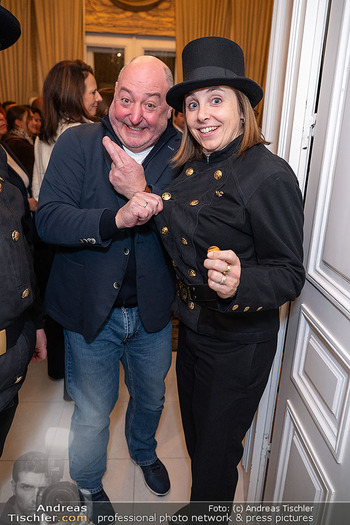 Hilfe im eigenen Land Neujahrsempfang - Fuchs Villa, Wien - Di 13.01.2026 - Rudi ROUBINEK mit Rauchfangkehrer62