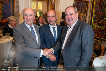 Hilfe im eigenen Land Neujahrsempfang - Fuchs Villa, Wien - Di 13.01.2026 - Erwin PRÖLL, Sohn Andreas PRÖLL, Josef PRÖLL80