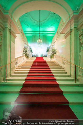 Jägerball - Hofburg, Wien - Mo 26.01.2026 - Feststiege Hofburg Übersichtsfoto leer10