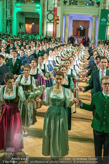 Jägerball - Hofburg, Wien - Mo 26.01.2026 - Balleröffnung, Tanzpaare, Debütanten, Übersichtsfoto, Ballsaa191