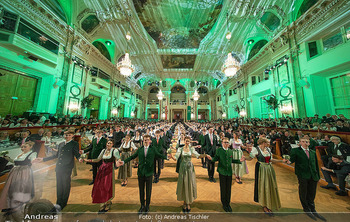 Jägerball - Hofburg, Wien - Mo 26.01.2026 - Balleröffnung, Tanzpaare, Debütanten, Übersichtsfoto, Ballsaa210