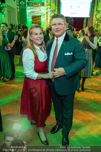 Jägerball - Hofburg, Wien - Mo 26.01.2026 - Karl-Heinz STRAUSS mit Ehefrau Carolin245