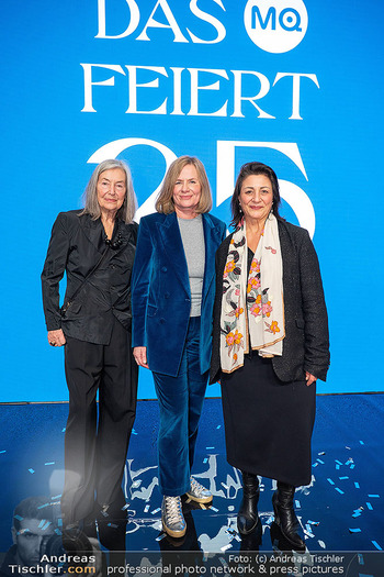 25-Jahresfeier - MQ MueumsQuartier, Wien - Do 29.01.2026 - Veronica KAUP-HASLER, Elfie SEMOTAN, Bettina LEIDL99