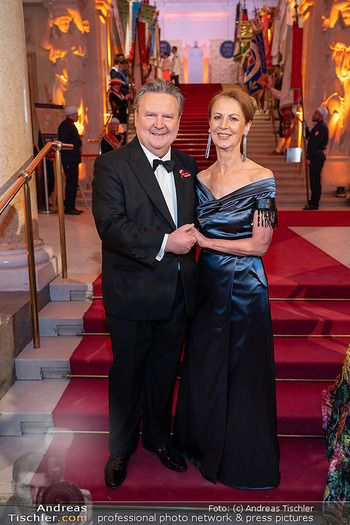 Ball der Wiener Wirtschaft - Hofburg, Wien - Fr 30.01.2026 - Michael LUDWIG, Irmtraud ROSSGATTERER9